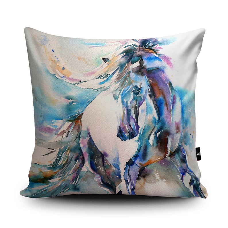 Beautiful Horse Cushion by Liz Chaderton